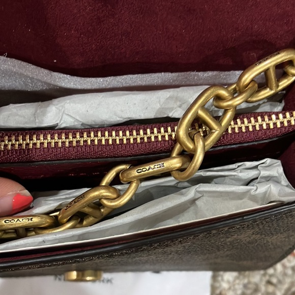 Coach Beat Shoulder Bag 18 With Horse And Carriage Print 4603 - Picture 17 of 17